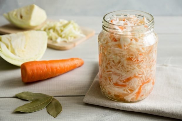 Sauerkraut for winter