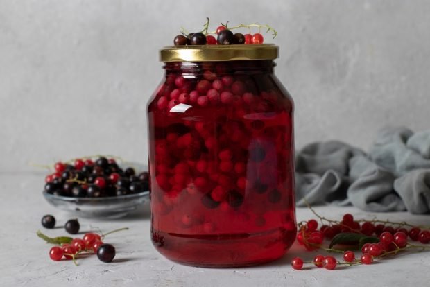 Currant compote for winter