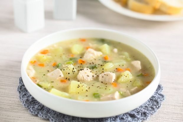 Milk soup with chicken – a simple and delicious recipe, how to cook step by step