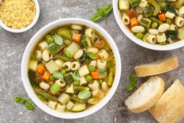 Vegetable soup with pasta – a simple and delicious recipe, how to cook step by step