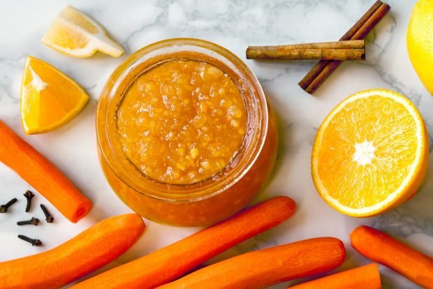 Carrot and orange jam