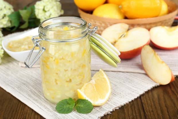 Jam from apples and lemons – a simple and delicious recipe, how to cook step by step