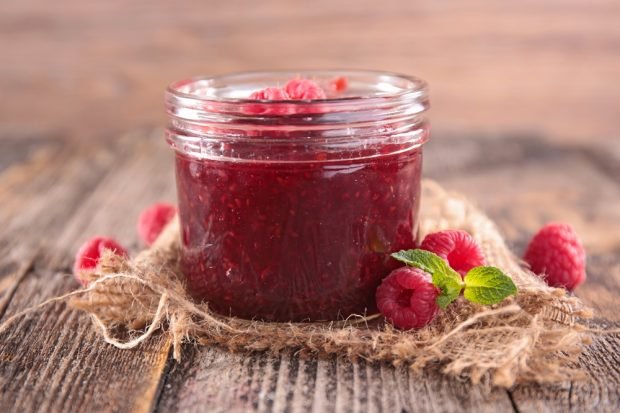 Raspberry jam without gelatin – a simple and delicious recipe, how to cook step by step