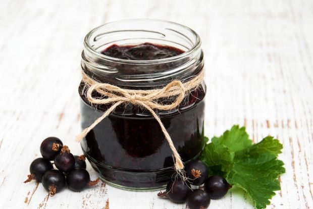 Black currant jam without sugar – a simple and delicious recipe, how to cook step by step