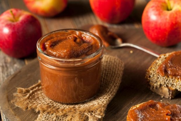 Thick apple jam with sugar without sterilization – a simple and delicious recipe, how to cook step by step