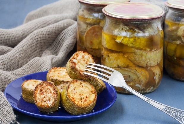 Zucchini as a barbecue for winter