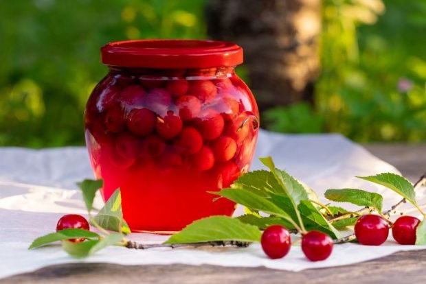 Cherry compote for winter without sterilization – a simple and delicious recipe, how to cook step by step