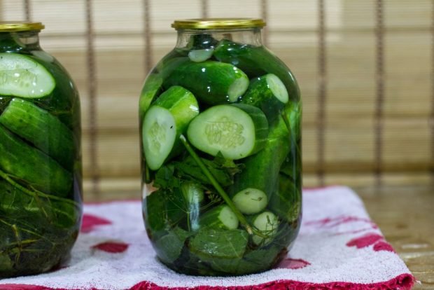 Crispy pickled cucumbers with apple cider vinegar for winter in jars – a simple and delicious recipe, how to cook step by step