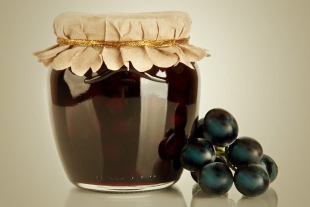 Grape seed jam