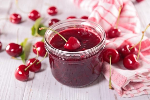 Cherry jam with starch – a simple and delicious recipe, how to cook step by step