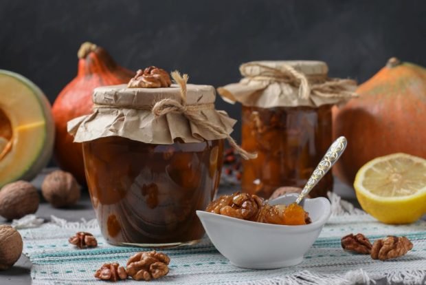 Pumpkin jam with lemon and dried apricots – a simple and delicious recipe, how to cook step by step