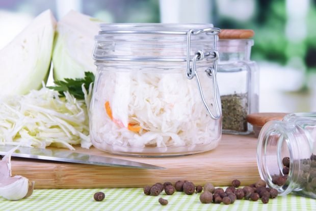 Pickled cabbage with horseradish – a simple and delicious recipe, how to cook step by step