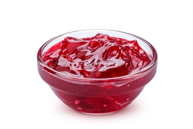 Seedless cherry jam with agar