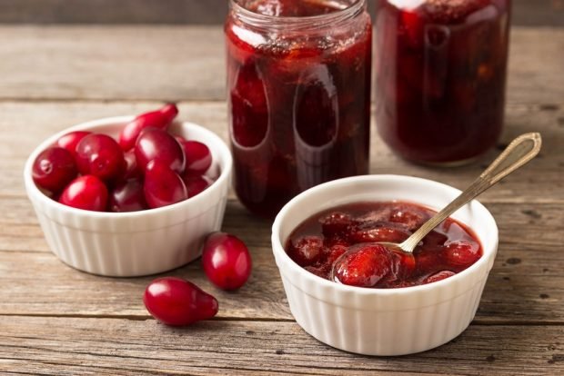 Dogwood jam – a simple and delicious recipe, how to cook step by step