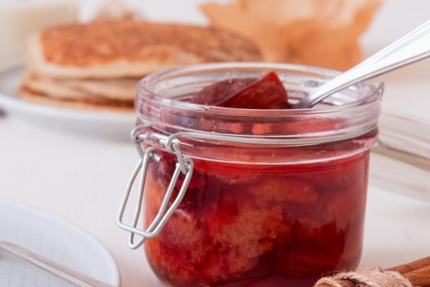 Plum jam with banana is a simple and delicious recipe, how to cook step by step