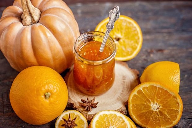 Pumpkin jam with ginger and orange is a simple and delicious recipe, how to cook step by step