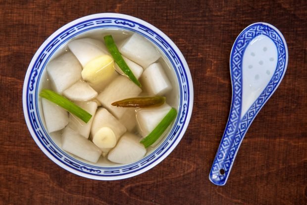 White radish for winter