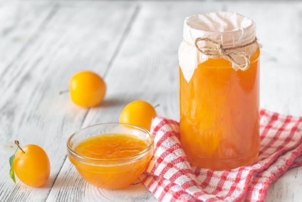 Yellow plum jam – a simple and delicious recipe, how to cook step by step