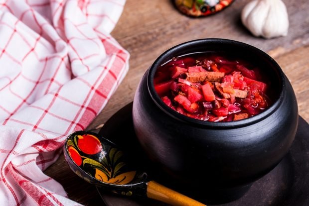 Borscht in pots – a simple and delicious recipe, how to cook step by step