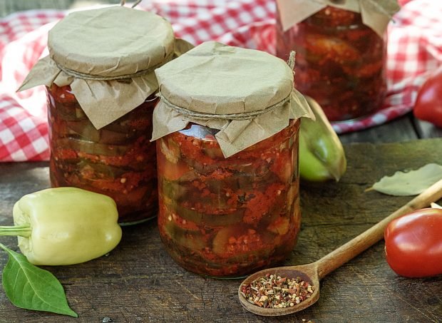 Eggplant in Kherson for the winter 