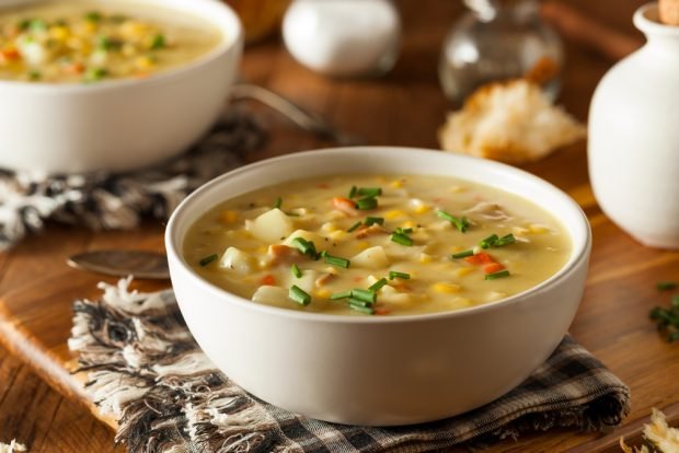 Corn soup with vegetables – a simple and delicious recipe, how to cook step by step