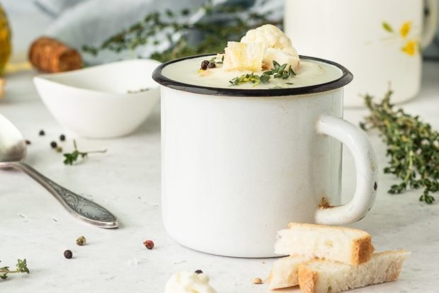 Milk soup with cauliflower is a simple and delicious recipe, how to cook step by step