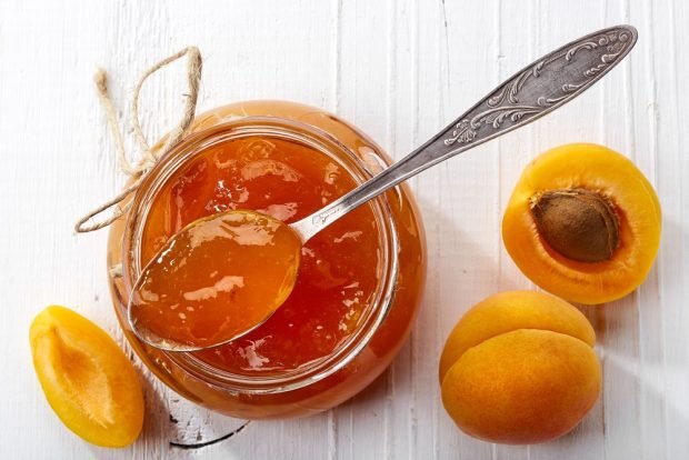 Apricot jam with agar–agar is a simple and delicious recipe how to cook step by step