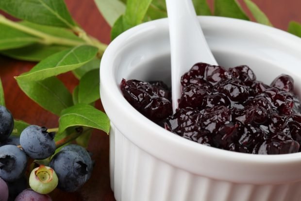 Jam-five minutes of blueberries is a simple and delicious recipe, how to cook step by step