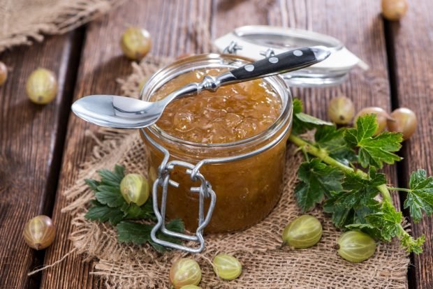 Green gooseberry jam with lemon – a simple and delicious recipe, how to cook step by step