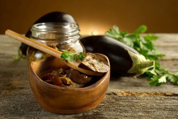 Eggplant like mushrooms with garlic for winter – a simple and delicious recipe, how to cook step by step