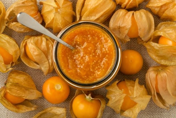 Vegetable physalis jam – a simple and delicious recipe, how to cook step by step