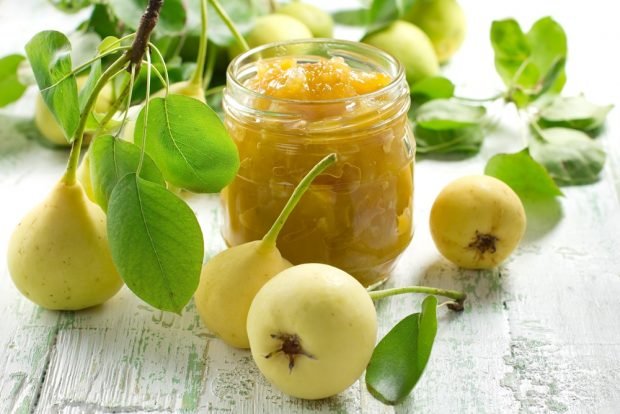 Wild pear jam is a simple and delicious recipe for cooking step by step