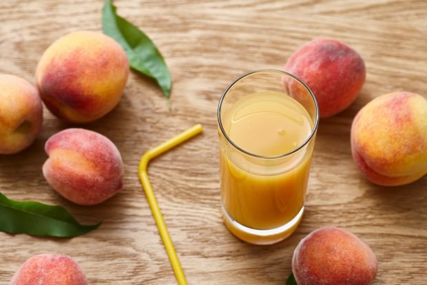 Peach juice with pulp for winter – a simple and delicious recipe, how to cook step by step