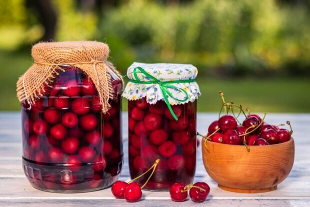 Classic cherry compote for winter – a simple and delicious recipe, how to cook step by step