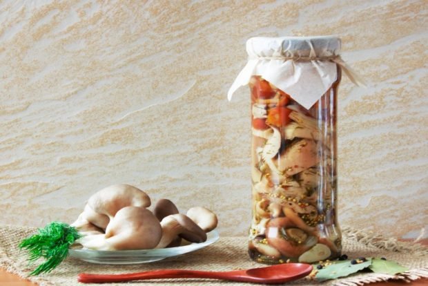 Pickled oyster mushrooms with vinegar for winter – a simple and delicious recipe, how to cook step by step