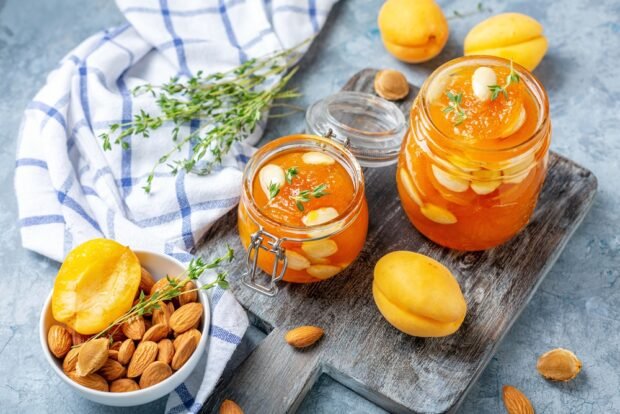 Apricot jam with almonds – a simple and delicious recipe, how to cook step by step