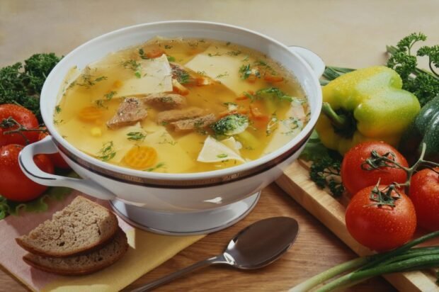 Kazakh soup is a simple and delicious recipe, how to cook step by step