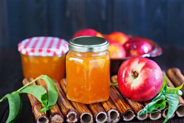 Nectarine jam with lemon pitted – a simple and delicious recipe, how to cook step by step