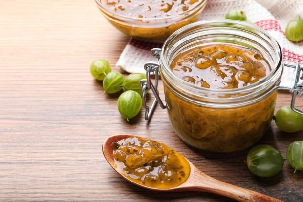 Gooseberry jam with agar-agar is a simple and delicious recipe, how to cook step by step