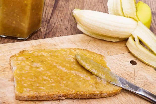 Banana jam with lemon is a simple and delicious recipe, how to cook step by step