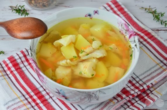 Fish soup with vegetables: photo of recipe preparation, step 4