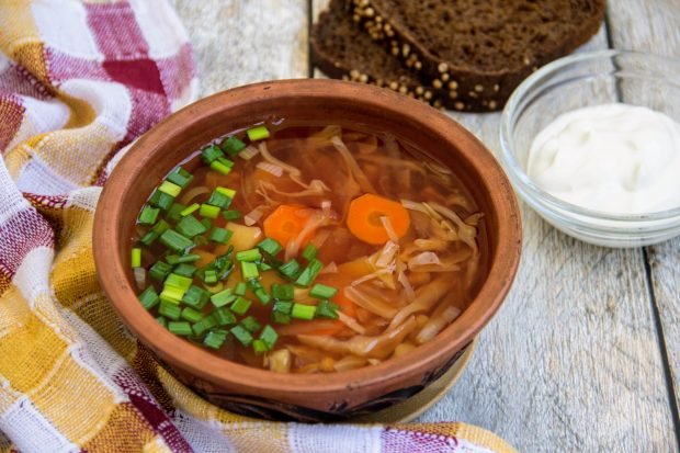 Light dietary borscht – a simple and delicious recipe with photos (step by step)