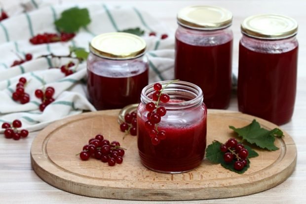 Red currant ketchup for winter is a simple and delicious recipe for cooking step by step