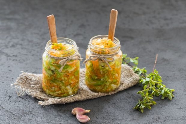 Solyanka with cucumbers and cabbage for winter in jars – a simple and delicious recipe, how to cook step by step