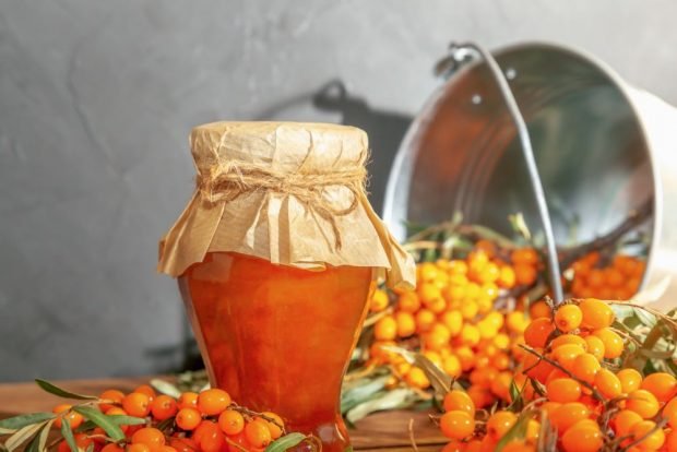 Sea buckthorn jam without cooking – a simple and delicious recipe, how to cook step by step