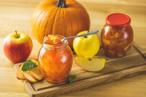 Pumpkin jam with lemon and apples – a simple and delicious recipe, how to cook step by step