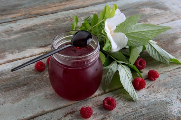 Jelly-five minutes of raspberries – a simple and delicious recipe, how to cook step by step