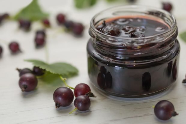 Black gooseberry jam – a simple and delicious recipe, how to cook step by step