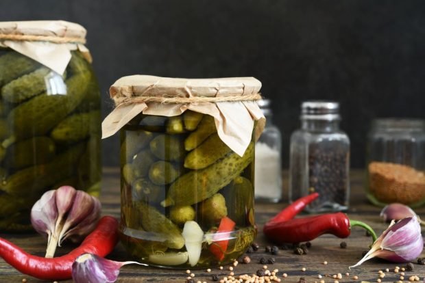 Spicy gherkins for winter – a simple and delicious recipe, how to cook step by step