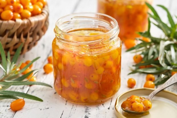 Jam-five minutes of sea buckthorn – a simple and delicious recipe, how to cook step by step